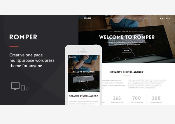 Theme WordPress Romper