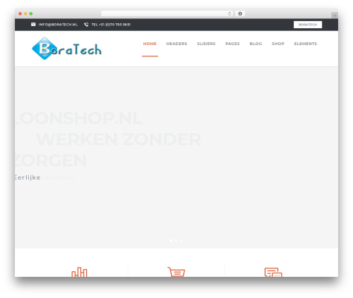 Weberium top WordPress theme - zabulgari.com