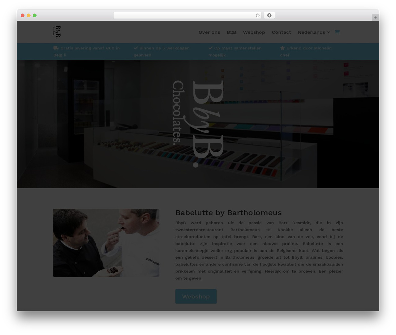 WordPress theme Divi - bbyb.be