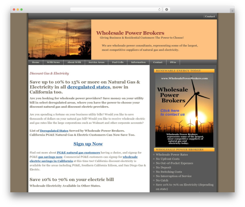 WP theme WP Framework - wholesalepowerbrokers.com