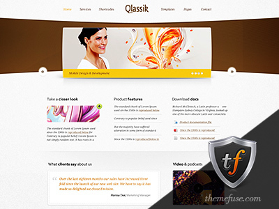 WP theme Qlassik