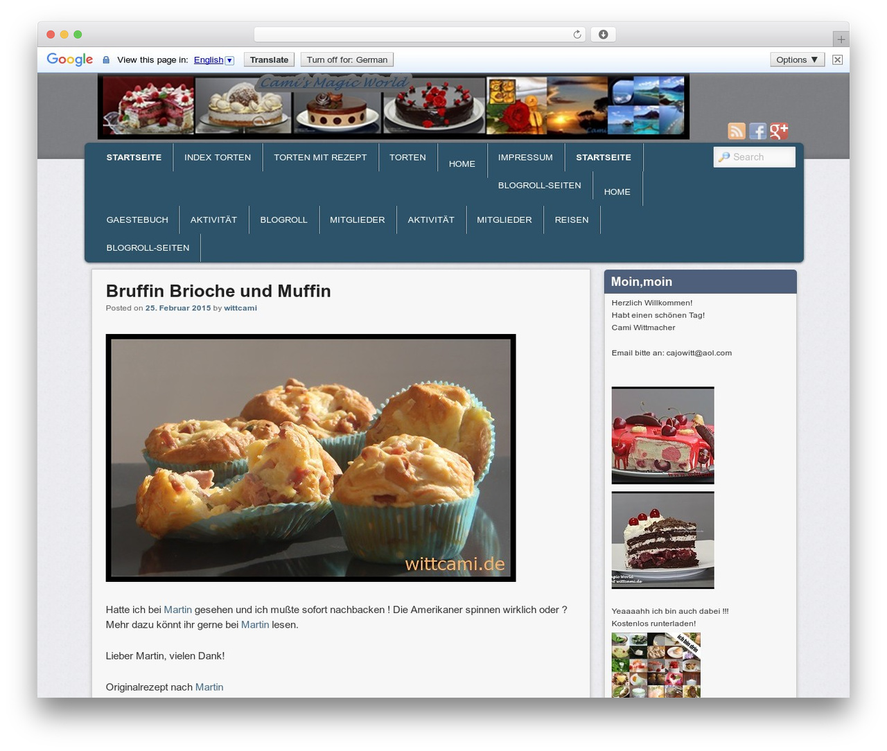 Admired WordPress theme - wittcami.de Admired WordPress theme - wittcami.de