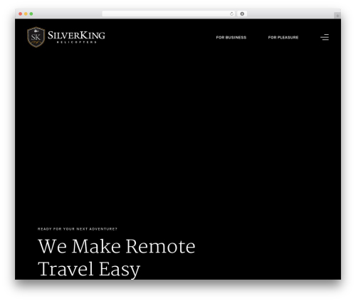 Array Blank Theme business WordPress theme - silverkingheli.com