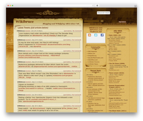 Aspire WordPress theme - wikibruce.com