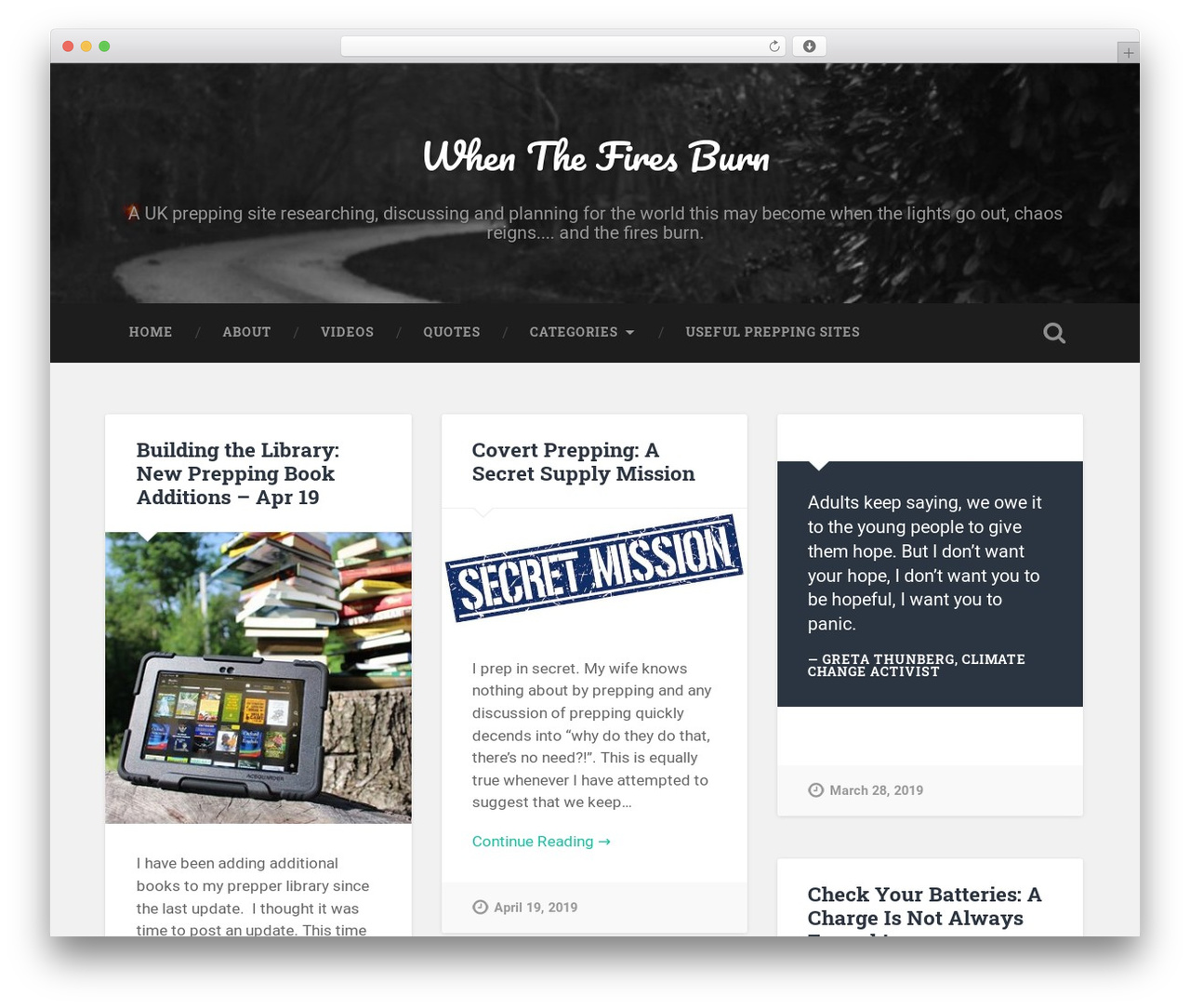 Baskerville free website theme - whenthefiresburn.co.uk