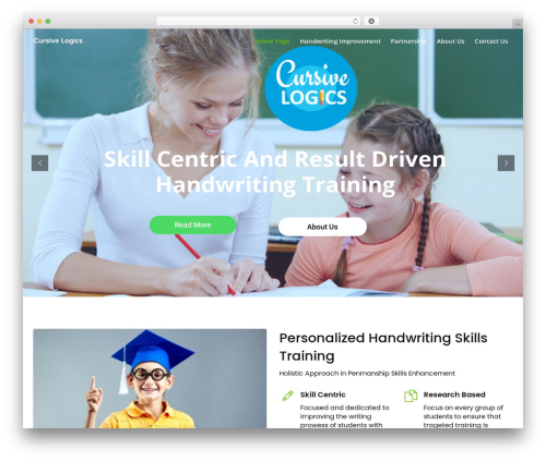 BeGlide theme WordPress - cursivelogics.com