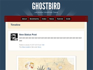 Best WordPress theme Ghostbird Best WordPress theme Ghostbird