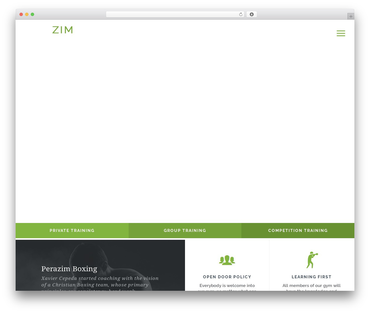 Creativa WordPress theme - roundrockboxing.com Creativa WordPress theme - roundrockboxing.com