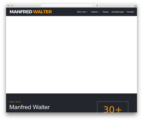 Divi theme WordPress - manfred-walter.com