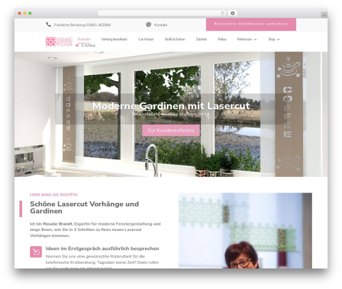 Divi WordPress theme - vorhang-modern.de