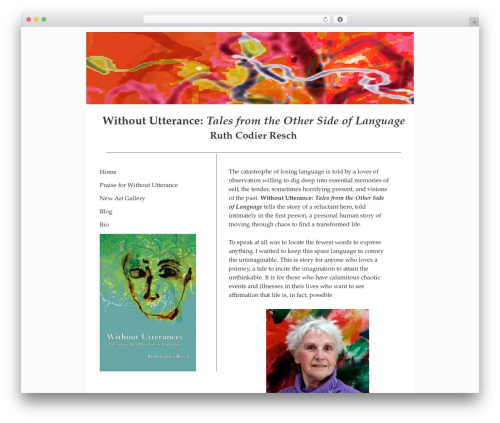 Genesis theme WordPress - withoututterance.com