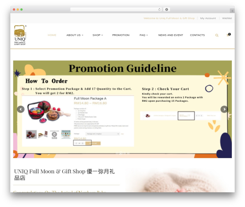 Handmade framework WordPress plugin - uniqfullmoon.com.my