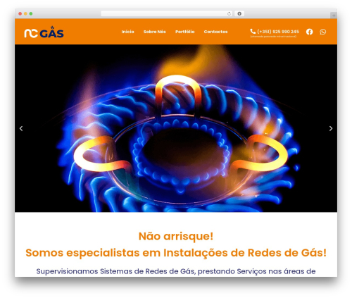 Hello digiUP WordPress theme - ncgas.pt