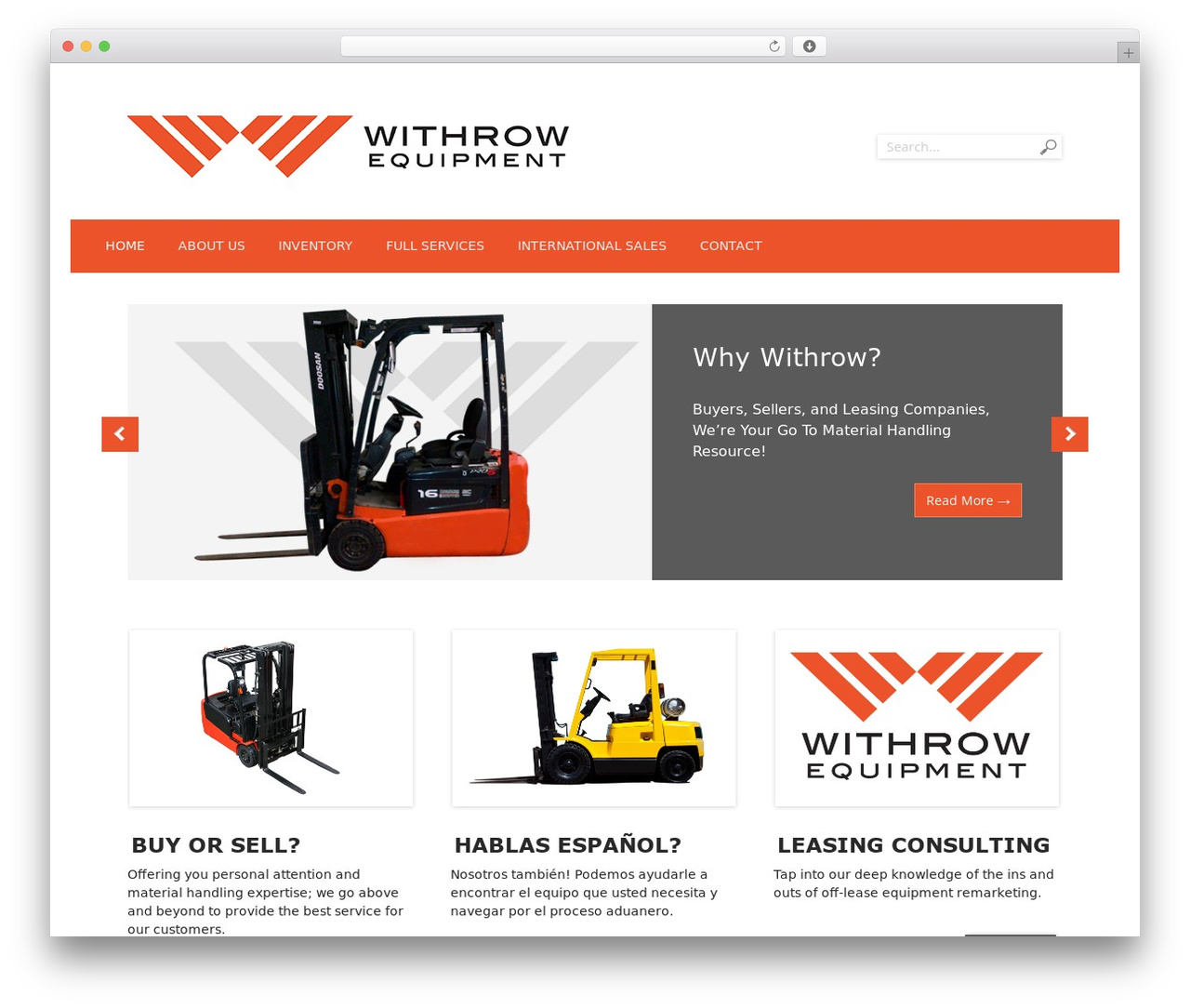 Lorain premium WordPress theme - withrowequipment.com Lorain premium WordPress theme - withrowequipment.com