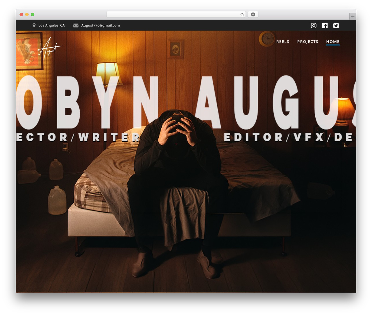 Mesmerize WordPress theme - robynaugust.com