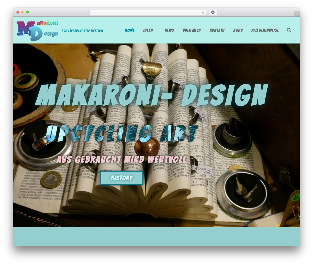 Neve WordPress theme - makaroni.ch