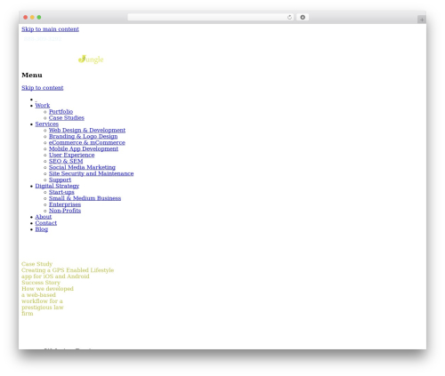 Quark free WordPress theme - websitejungle.com