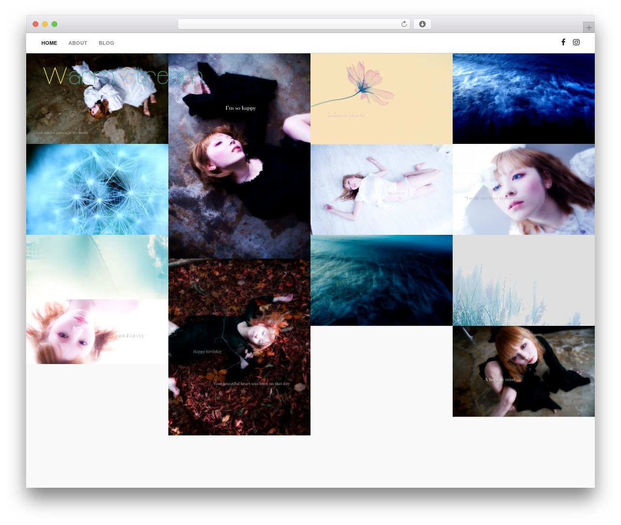 resi WordPress theme design - warm-stream.com