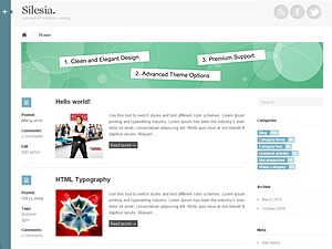 Silesia WordPress theme by NattyWP