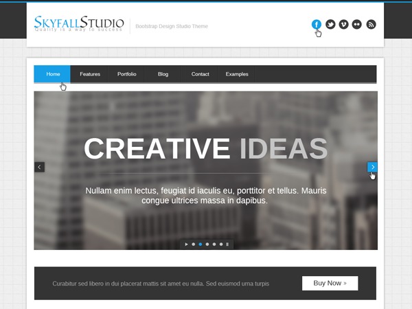 Skyfall Studio theme WordPress