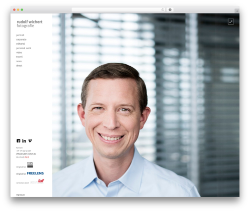 Skylab theme WordPress - wichert.photography