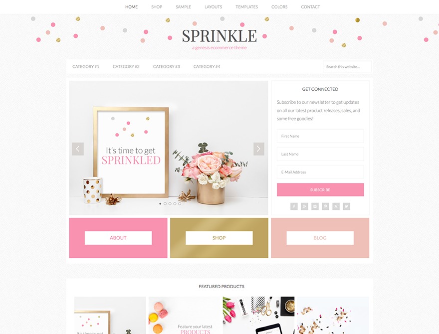 Sprinkle Theme best WordPress theme by Restored 316 Designs