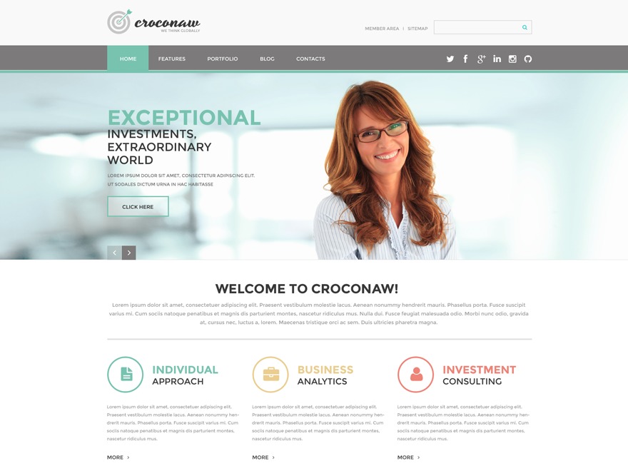 Theme WordPress croconaw Theme WordPress croconaw