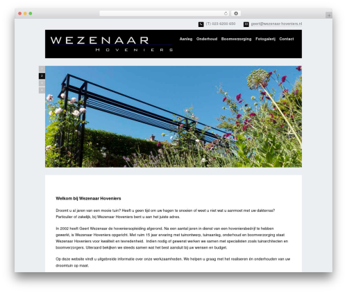Theme WordPress Epsilon - wezenaar-hoveniers.nl