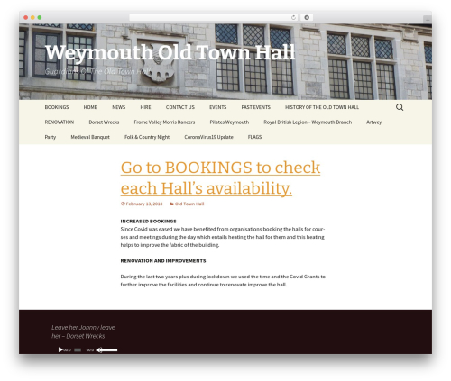 SpiderCalendar (spider-event-calendar) free WordPress plugin - weymoutholdtownhall.co.uk