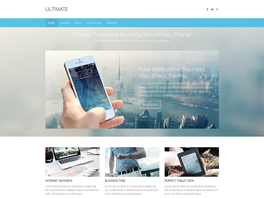Ultimate Child WordPress theme