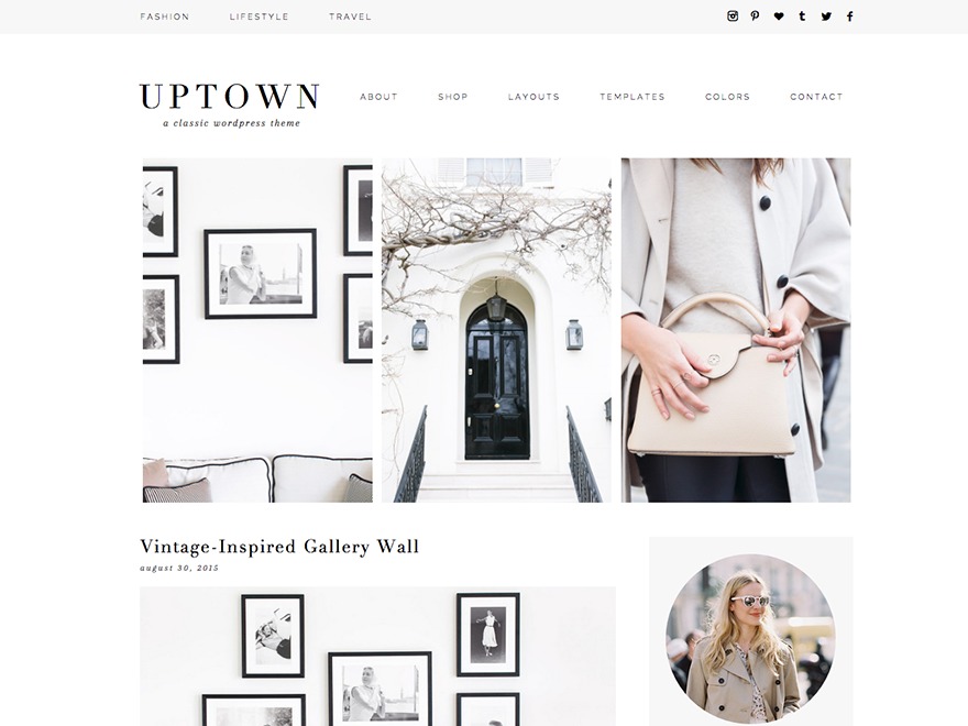 Uptown WordPress theme