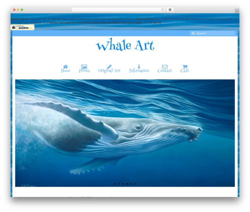 Virtue WordPress theme - whaleart.com.au