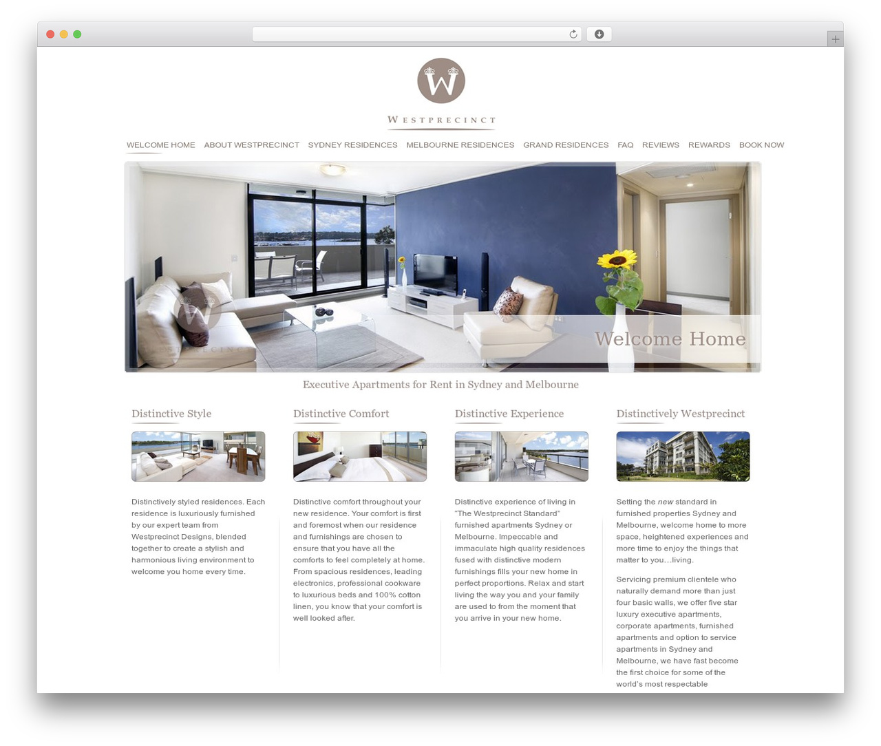 WESPRE theme WordPress - westprecinct.com