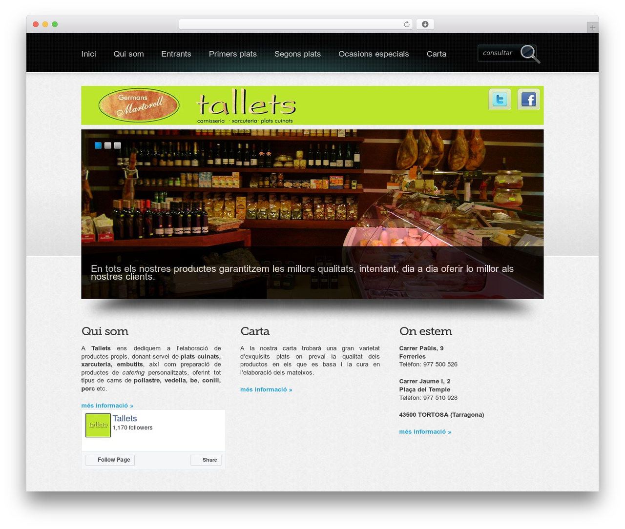 WordPress theme Boldy - tallets.com