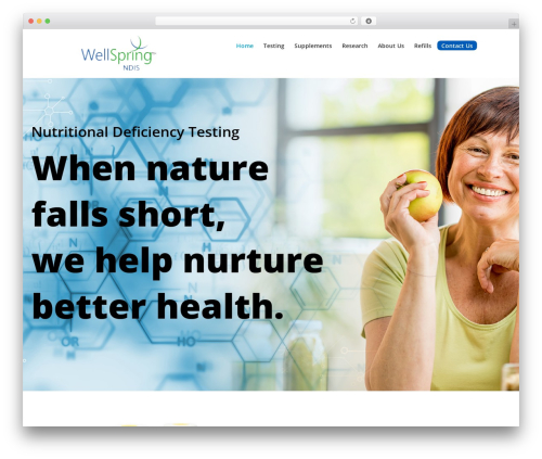 Shs extras WordPress plugin - wellspringndis.com