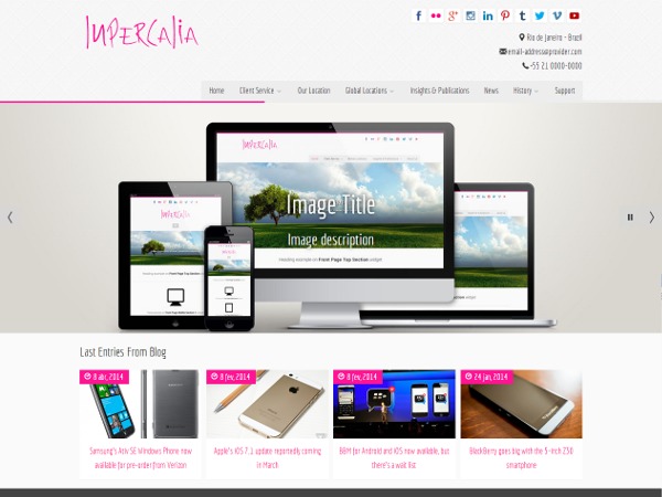 WordPress theme Lupercalia WordPress theme Lupercalia