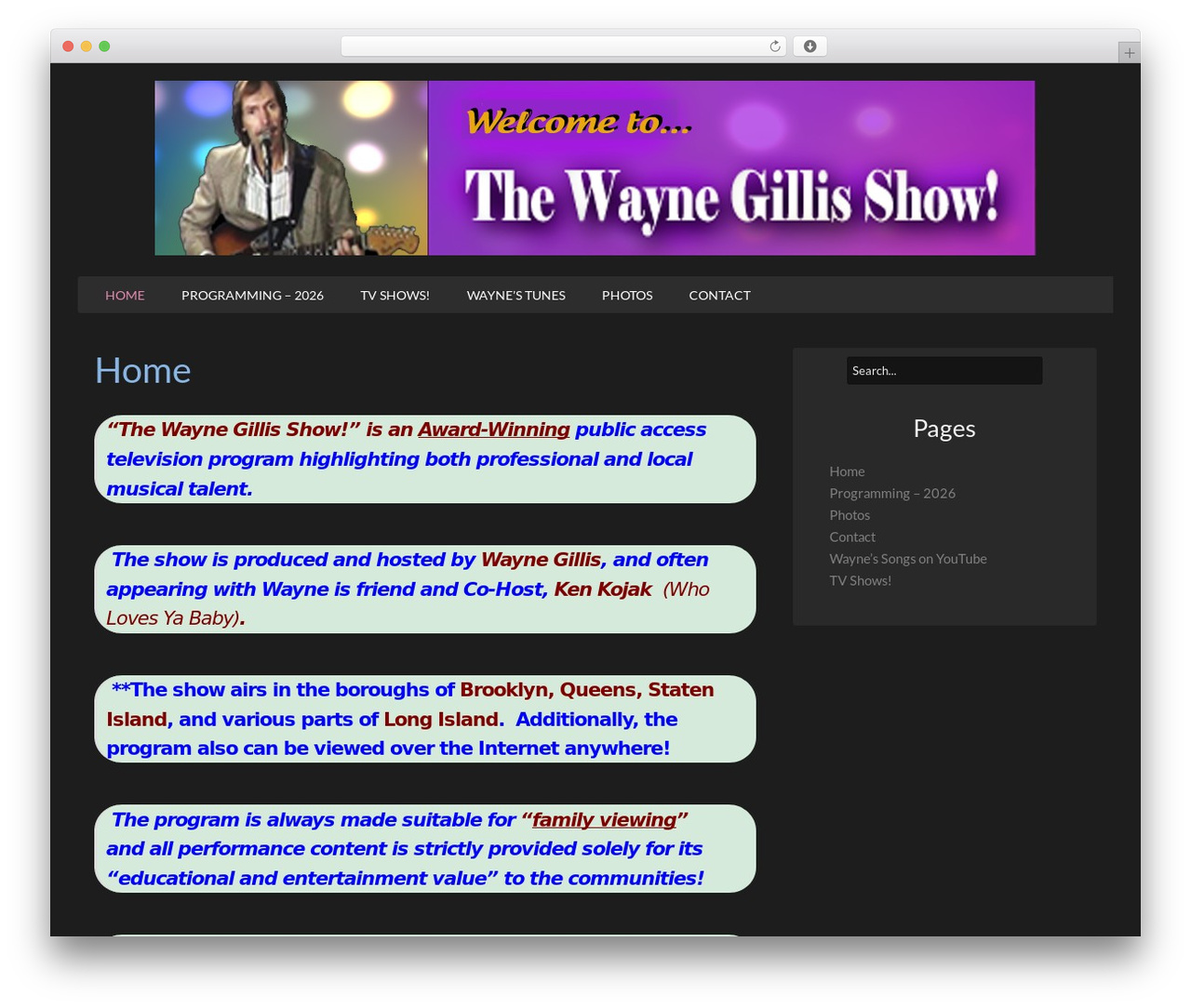 WordPress theme NewDark - wgshow.com WordPress theme NewDark - wgshow.com