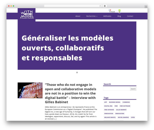 WordPress theme NewsPlus - withoutmodel.com
