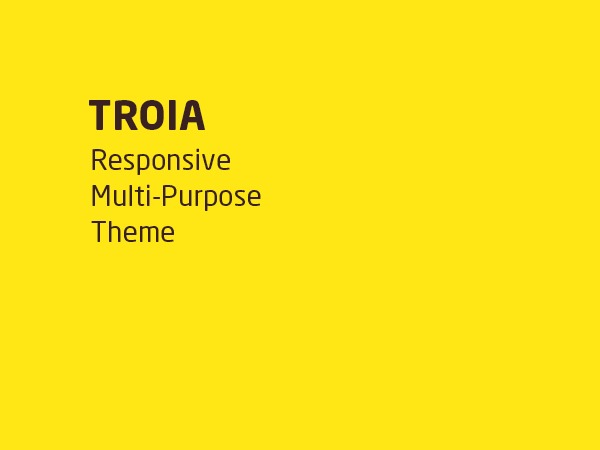 WordPress theme Troia by PixelThrone