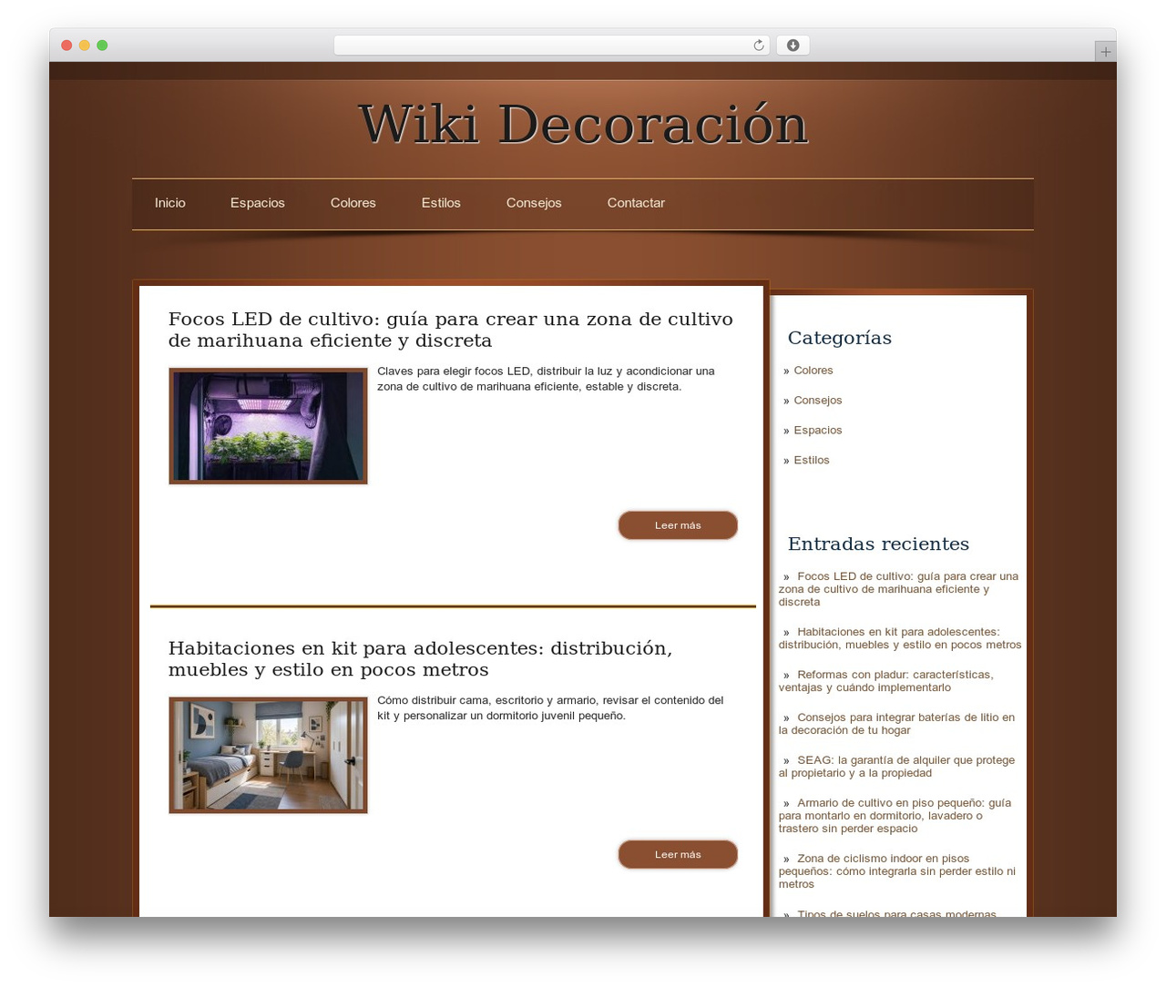WordPress website theme HomeDecore - wikidecoracion.com WordPress website theme HomeDecore - wikidecoracion.com