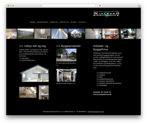 WP theme Bones (Responsive Edition) - wf-byggefirma.dk