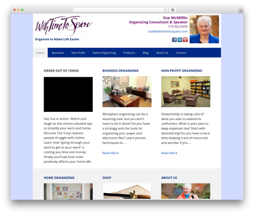 WTTS Pro Theme best WordPress theme - withtimetospare.com