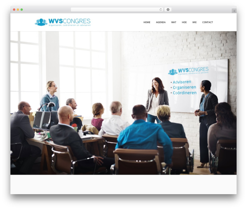 Xone WordPress theme - wvscongres.nl