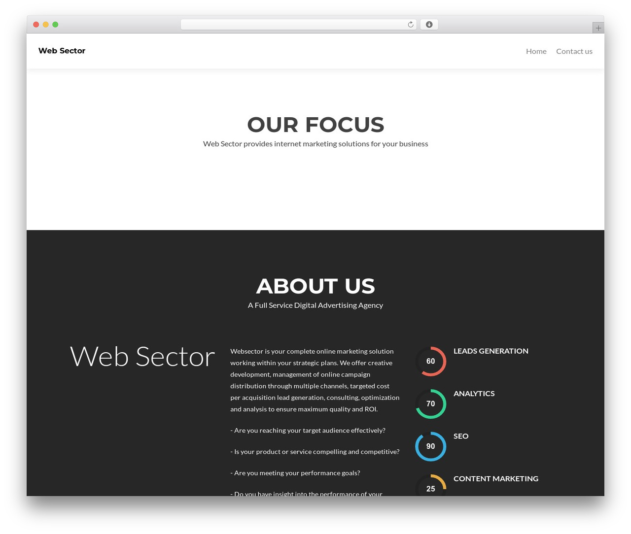 Zerif PRO best WordPress theme - websector.org Zerif PRO best WordPress theme - websector.org