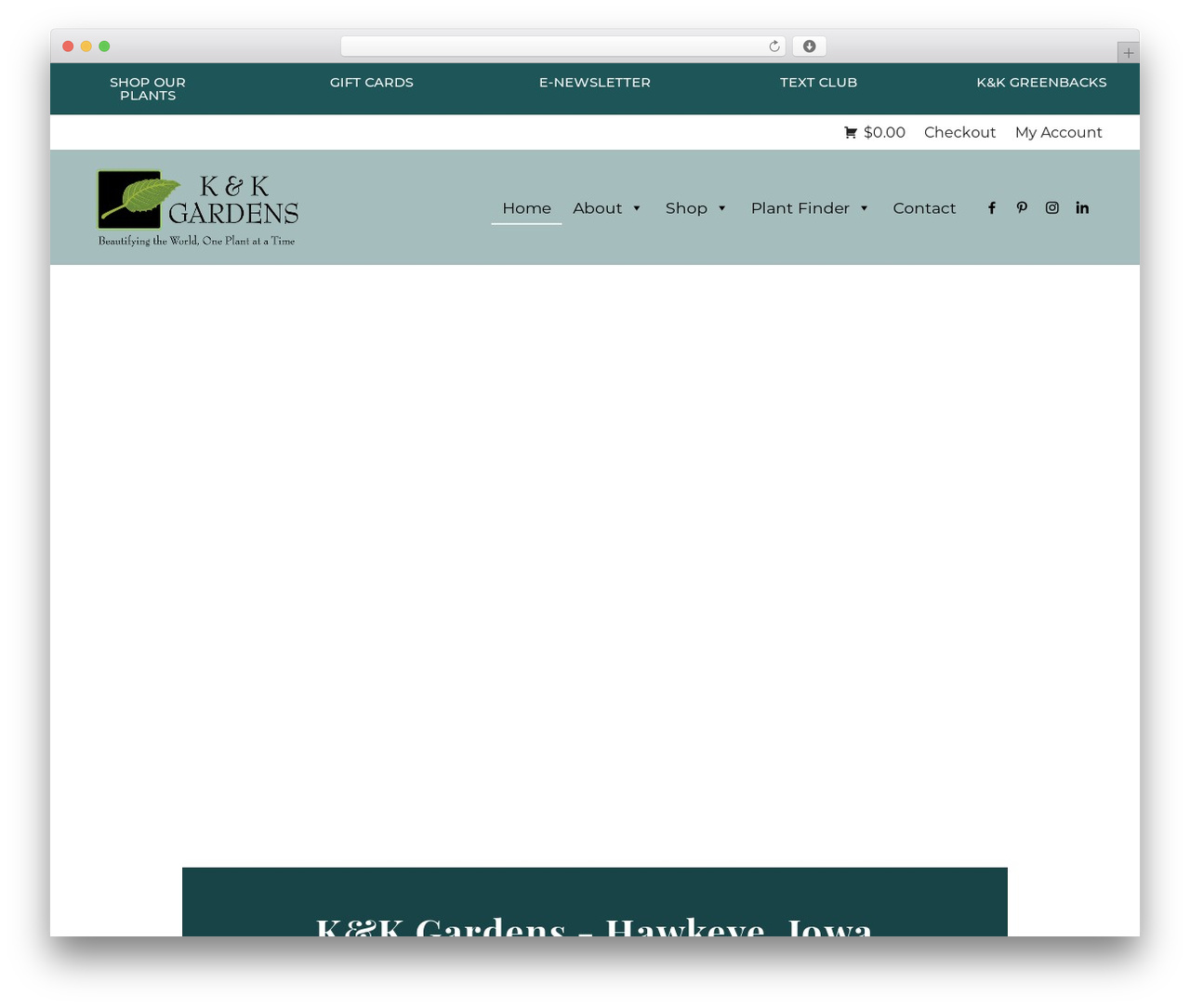 Bootstrap Basic-Iroc landscaping WordPress theme - kkgardens.com