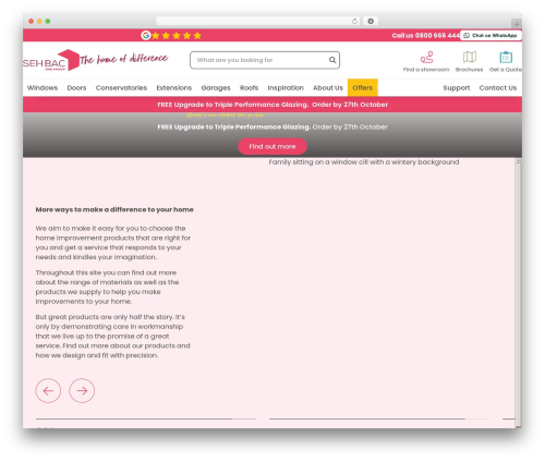 CleanBuild Pro WordPress theme - sehbac.com