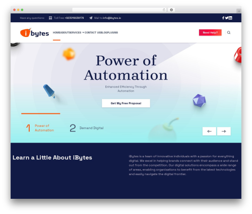 MarLab WordPress theme design - ibytes.io