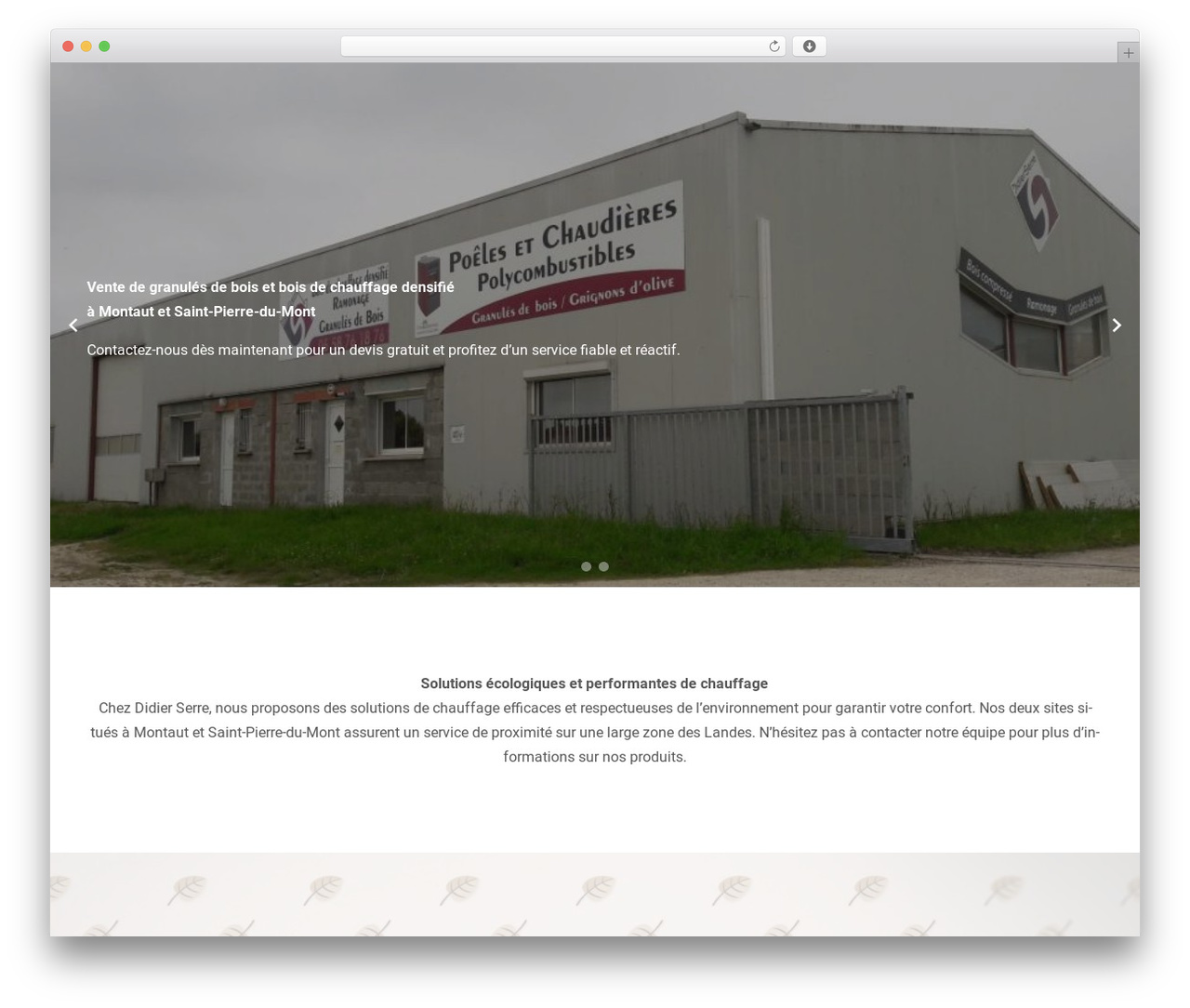 Theme WordPress Constructor - didierserre.com