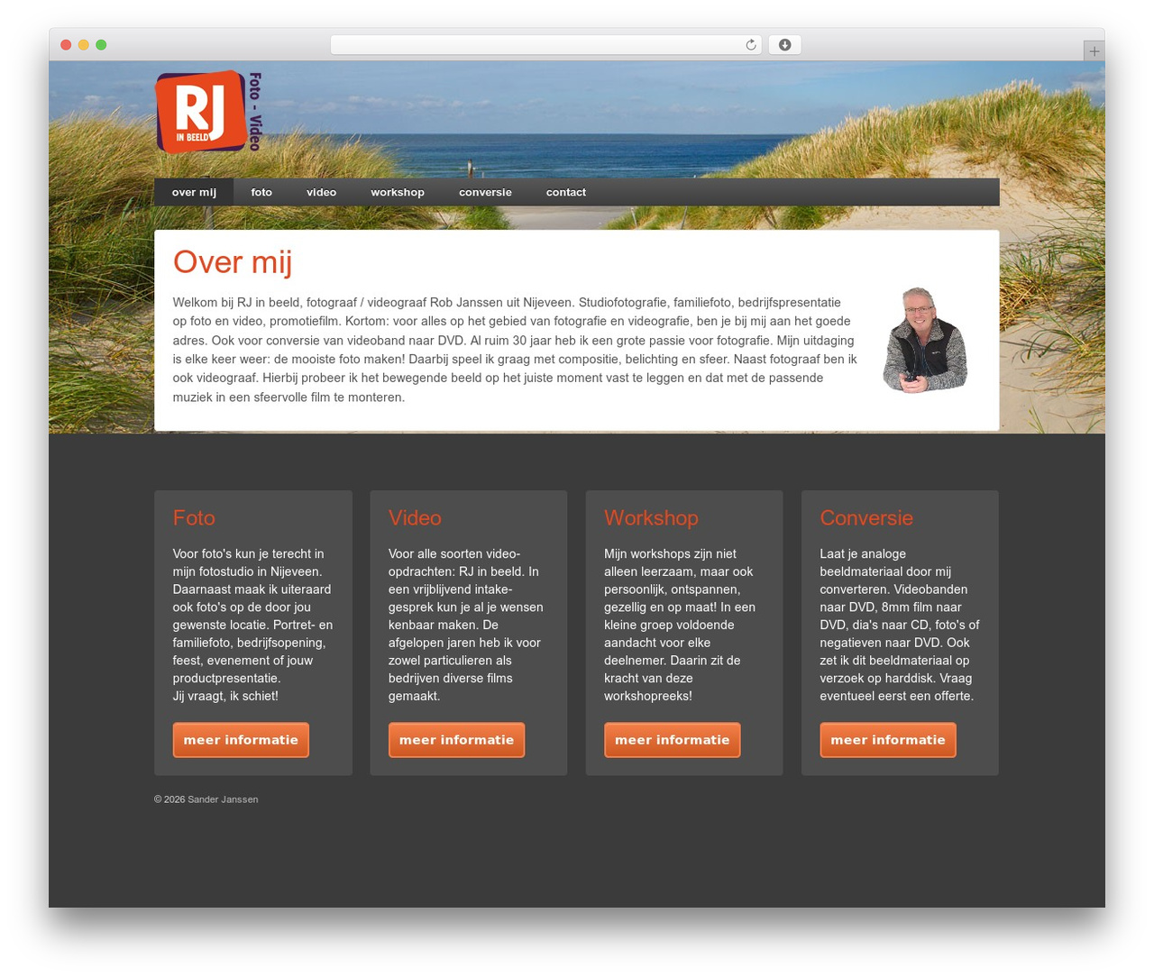 Theme WordPress Responsive - rjinbeeld.nl