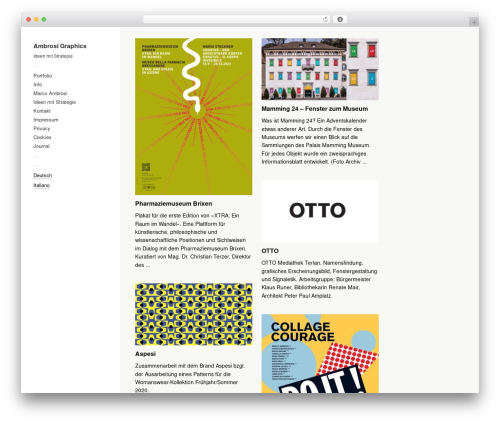 Theme WordPress TouchfolioChanged - ambrosigraphics.com